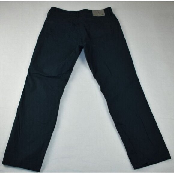 Adriano Goldschmied Green Label Men Chino Pants 31x27 Stretch Navy Slim Straight - Picture 9 of 15